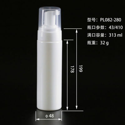 بطری پمپ فوم خانگی 280 میلی لیتری قابل استفاده برای محصولات پاک کننده پوست