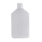 بطری شامپو پلاستیکی پلی اتیلن با چگالی بالا 300 میلی لیتری سفید مربع