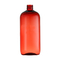 بطری پلاستیکی شفاف قرمز / دهانه بطری 24 میلی متر / مواد پلاستیکی را می توان برای PET / PP / PCR استفاده کرد