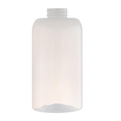 بطری لوسیون پمپ شیشه ای 800 میلی لیتری چاپ شده سفارشی سفید بوستون گرد خالی
