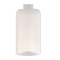 بطری لوسیون پمپ شیشه ای 800 میلی لیتری چاپ شده سفارشی سفید بوستون گرد خالی