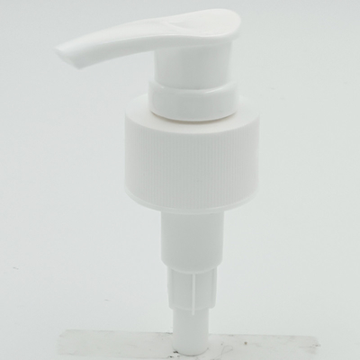 28/24 Press Cosmetic Lotion Pump دهان صاف سر پمپ پلاستیکی